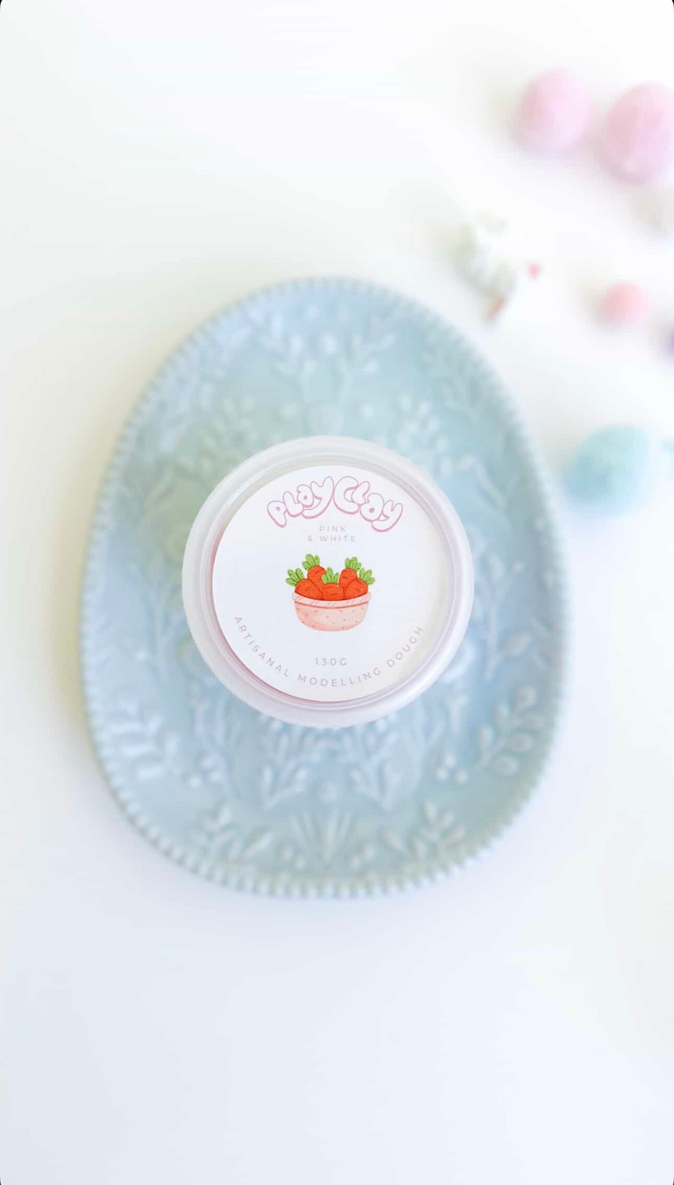 Easter Carrot Play Clay
