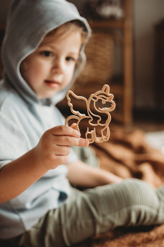 Unicorn Cutter Set - Eco Playdough Tool
