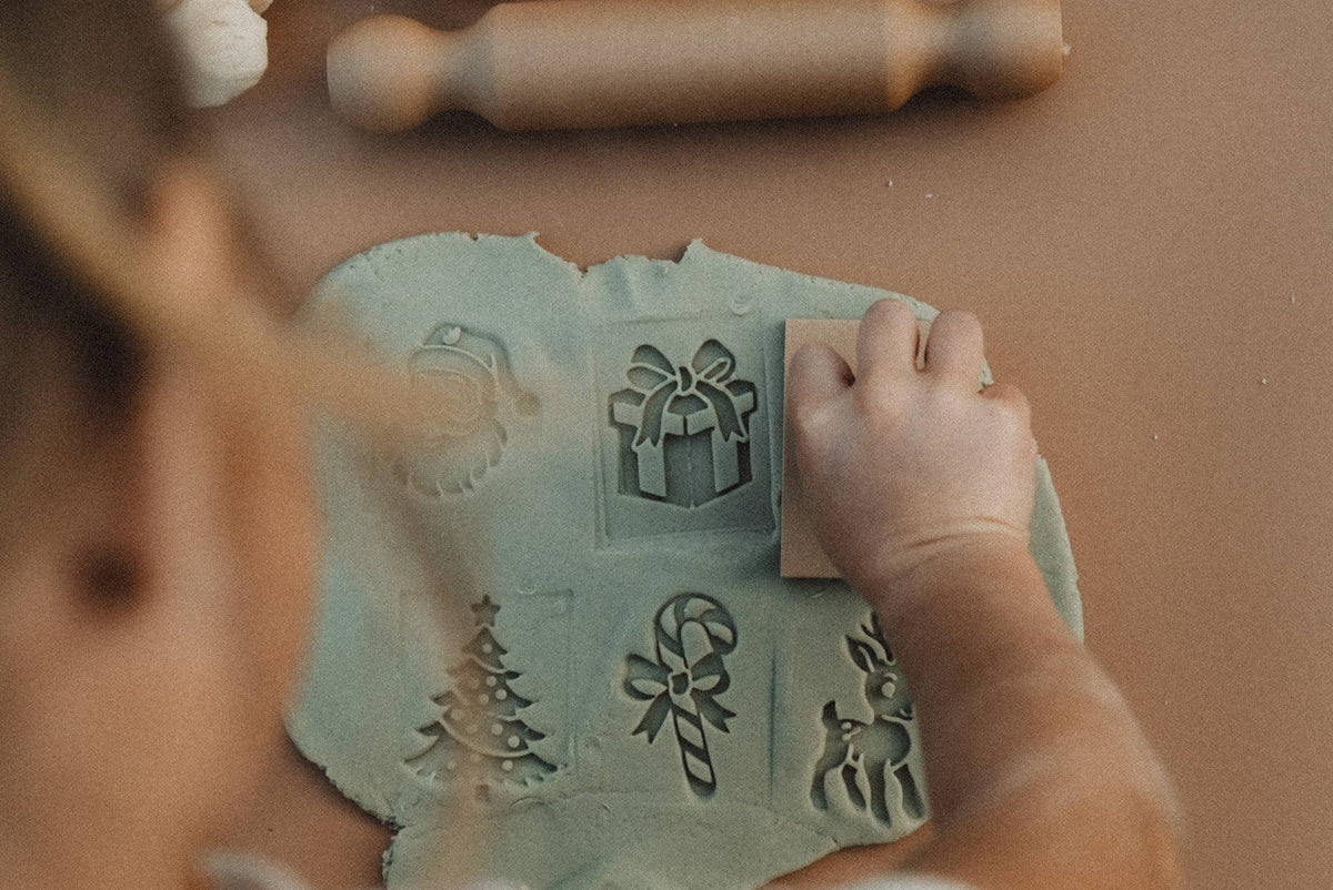 Christmas Eco Stamp Set - Playdough Tool
