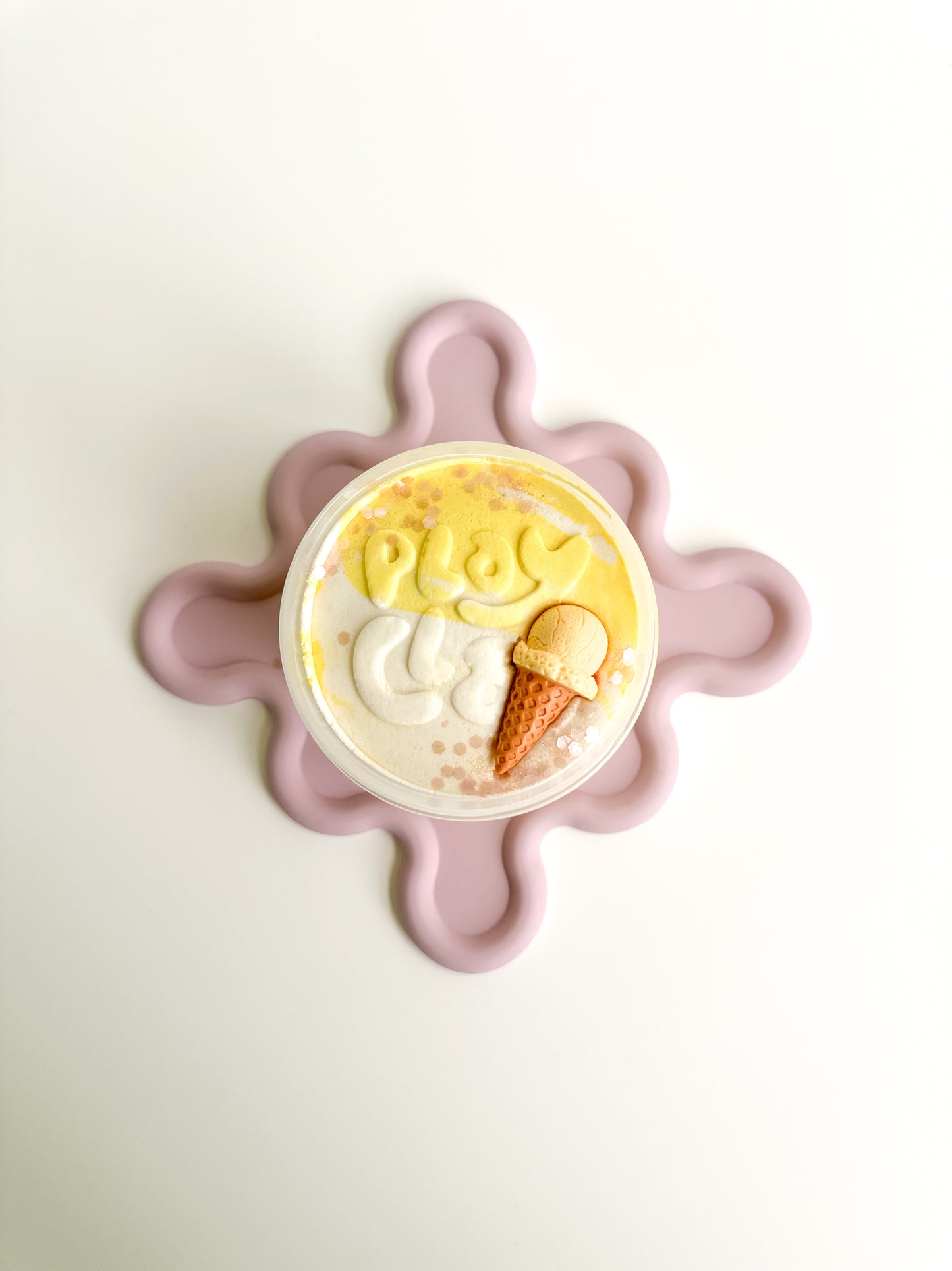Lemon Gelato Playdough