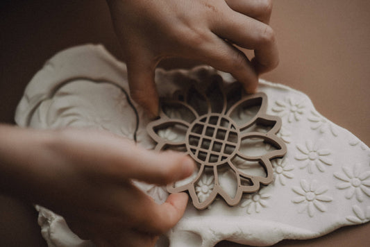 Mixed Flower Cutter Set - Eco Playdough Tool