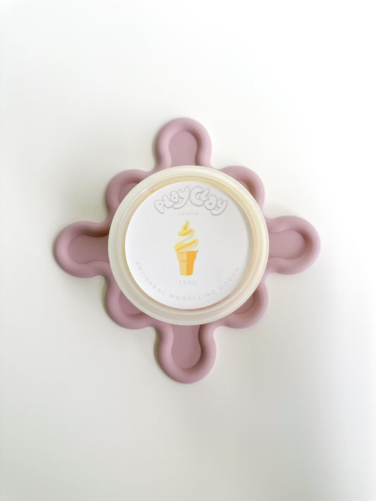 Lemon Gelato Playdough