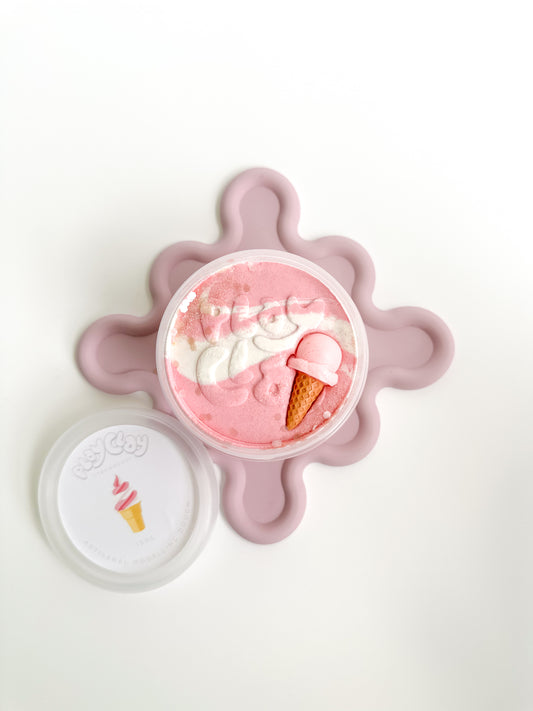 Strawberry Gelato Playdough