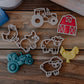 Mini Farm playdough Eco Cutter Set