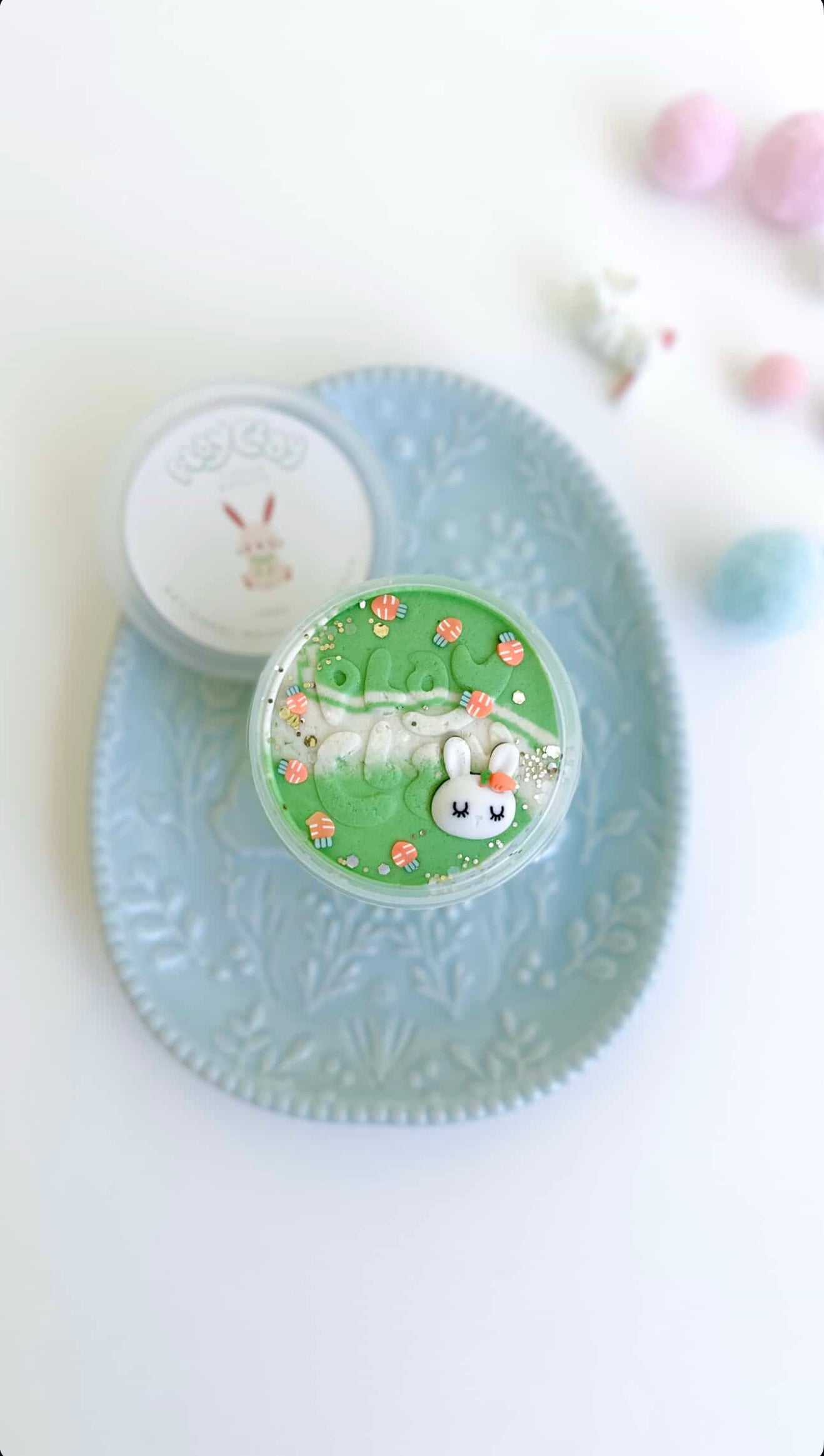 Easter Bunny Play Clay