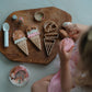 Ice Cream Cutter Set - Eco Playdough Tool