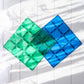 CONNETIX Rainbow Blue and Green Base Plates 2 pc
