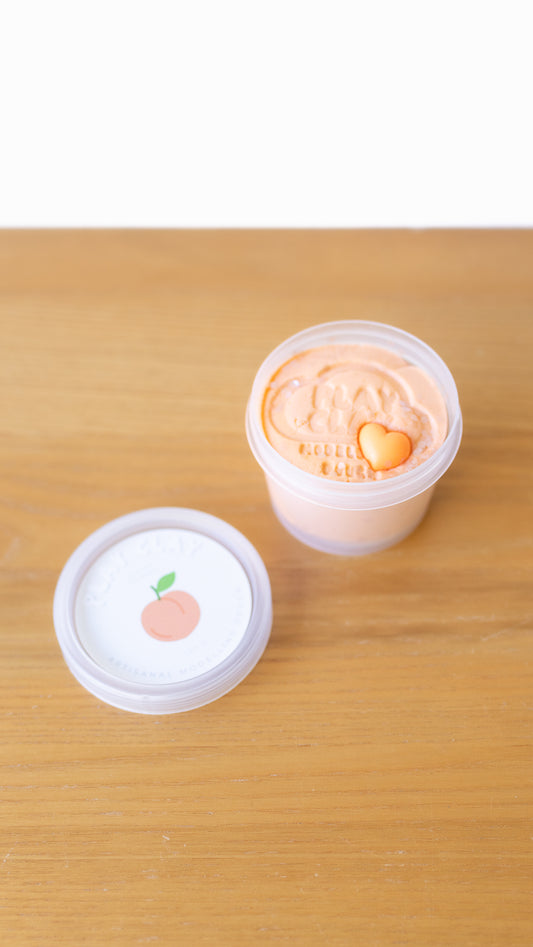 Peach Gelato Playdough