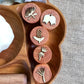Wooden Australian Flora Stamps