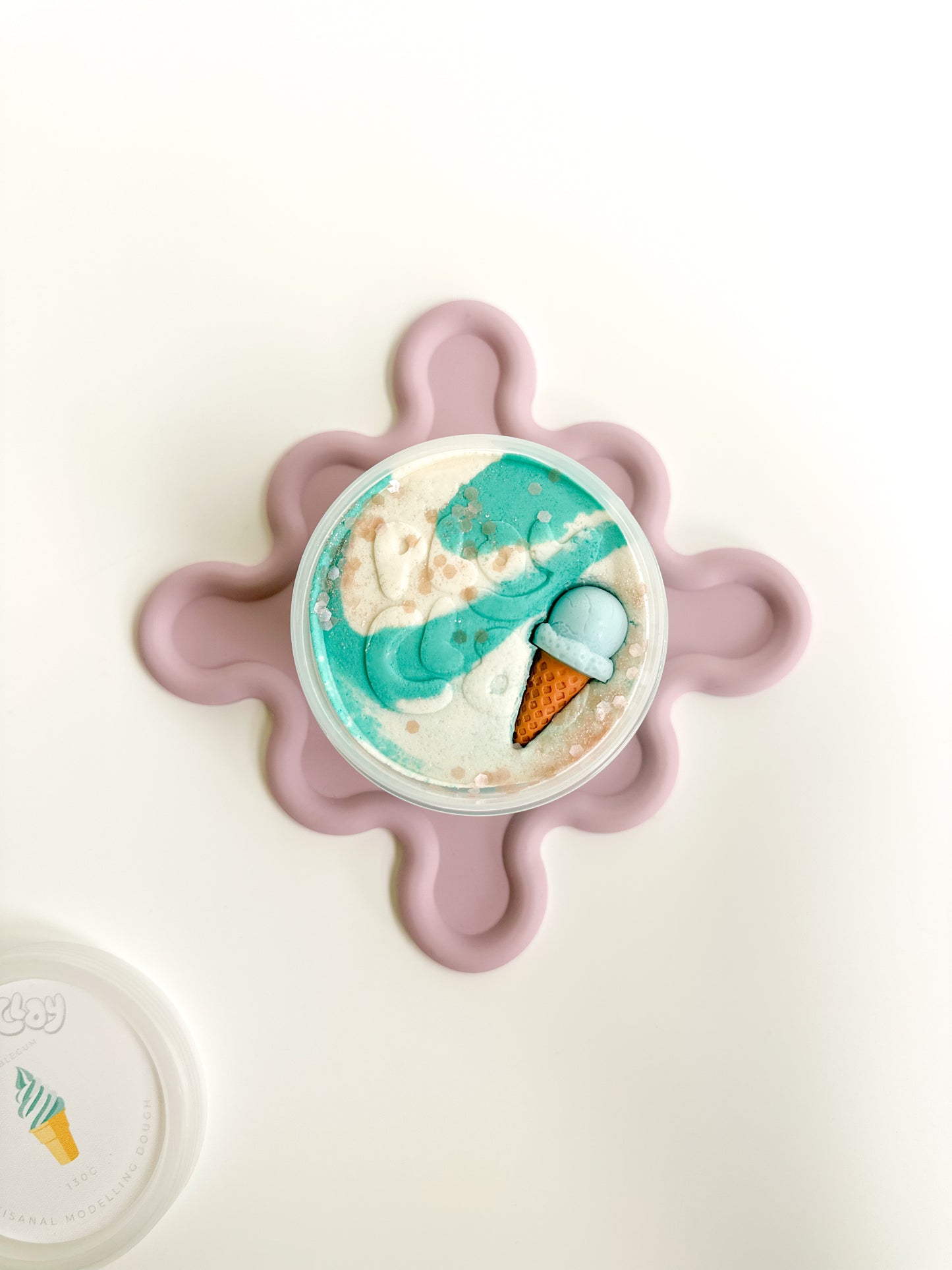 Bubblegum Gelato Playdough