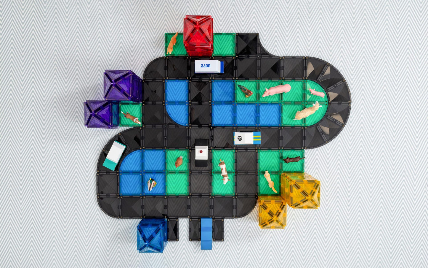 CONNETIX Creative Roads Pack 48 pc