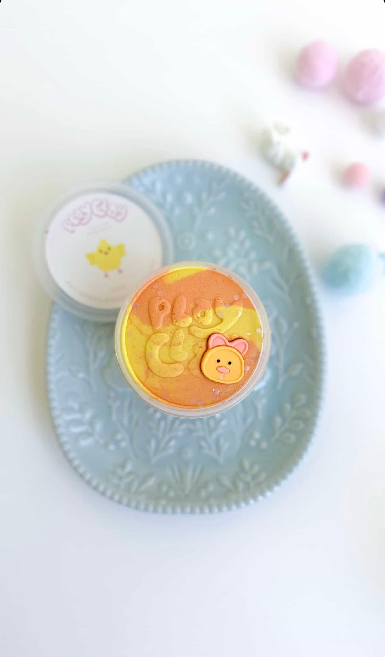 Easter chick Play Clay
