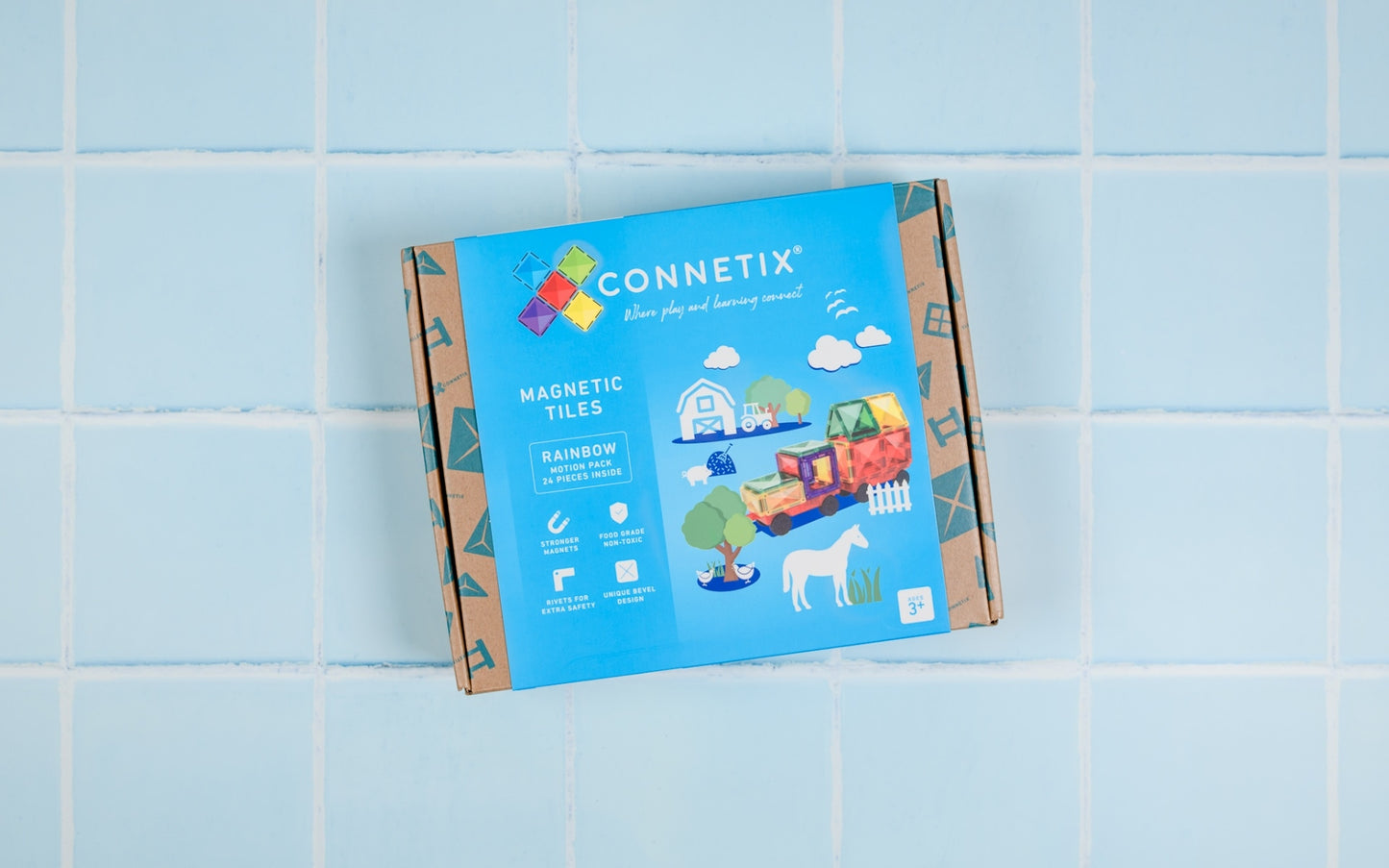 CONNETIX Rainbow Motion Pack 24 pc