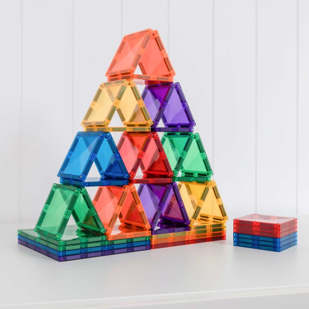 CONNETIX Rainbow Square Pack 42 pc
