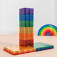 CONNETIX Rainbow Square Pack 42 pc