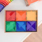 CONNETIX Rainbow Square Pack 42 pc