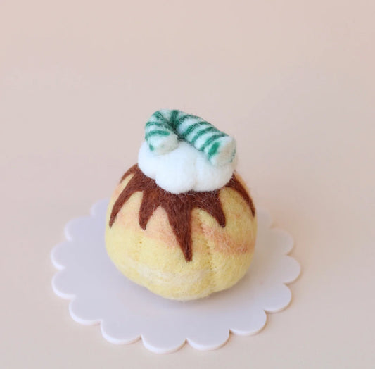 Candy Cane Sponge Cake - Choc Mint