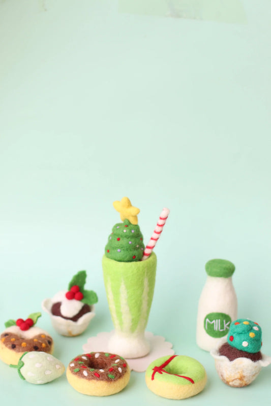 Festive Christmas Tree Milkshake