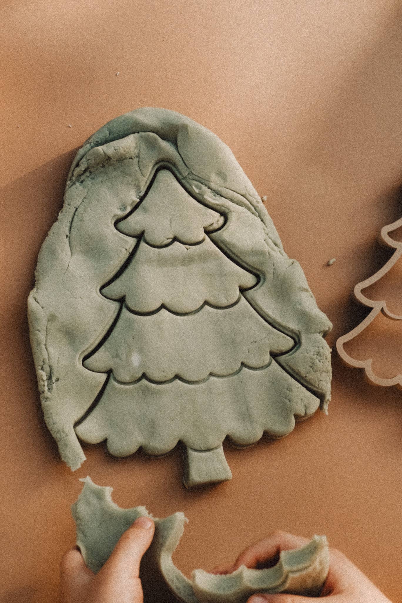 Christmas Tree Playdough Decorating Kit