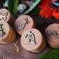 Wooden Butterfly Life Cycle Stamps