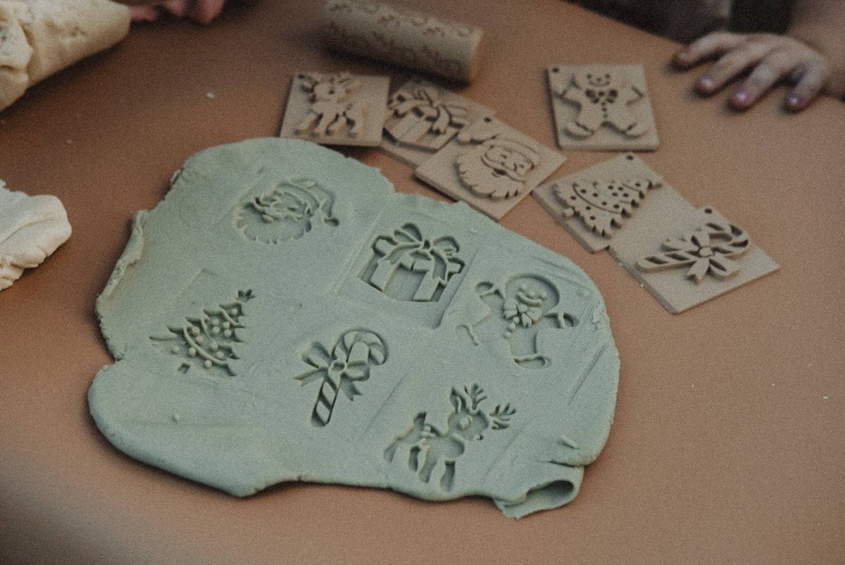 Christmas Eco Stamp Set - Playdough Tool