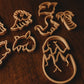 Baby Dinosaur Eco Cutter Includes: Set of 8 Mini Cutters