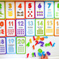 Flashcards and 123 Magnetic Numbers