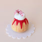 Candy Cane Sponge Cake - Red